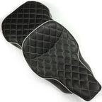Custom 2-Up Diamond Stitch Seat for Harley FLHT Electra Glide (1997–2006)