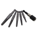 6 Pcs Bolt and Screw Extractor Set for Damaged Fasteners