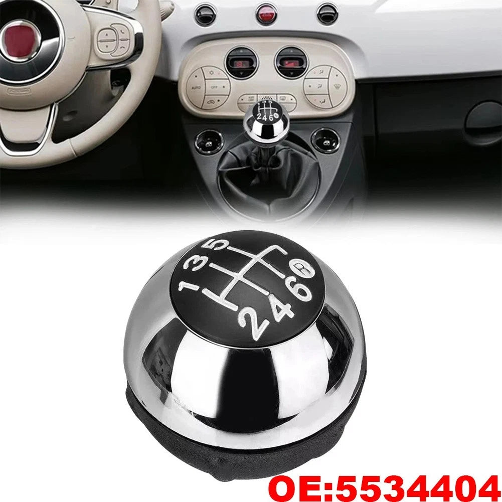 Manual Gear Knob 6 Speed for Fiat 500 (2012–2018) Part 5534404