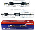 Set of 2 Front CV Axle Shafts for Ford Taurus, Flex, Lincoln MKS (FWD)