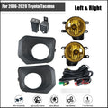 Fog Light Lens Set for Toyota Tacoma (2016–2020) Chrome