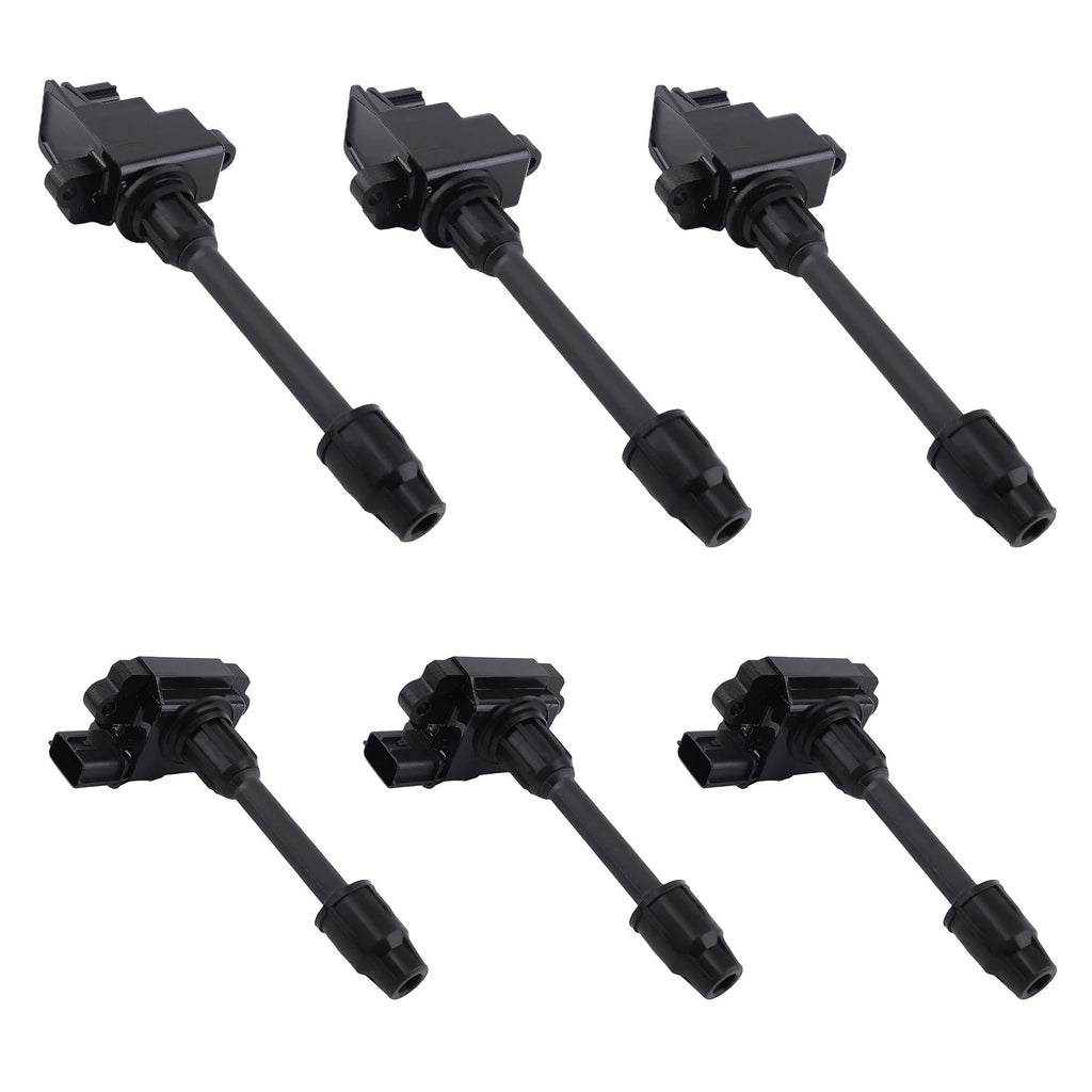 Set of 6 Ignition Coils for Nissan Maxima 3.0L V6 (1995–1999) UF-139 UF-263