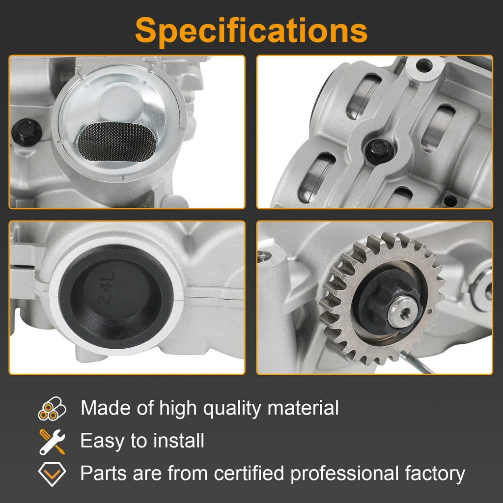 Shaft Balance Oil Pump for Kia Optima Sorento 2.4L (2012–2015)