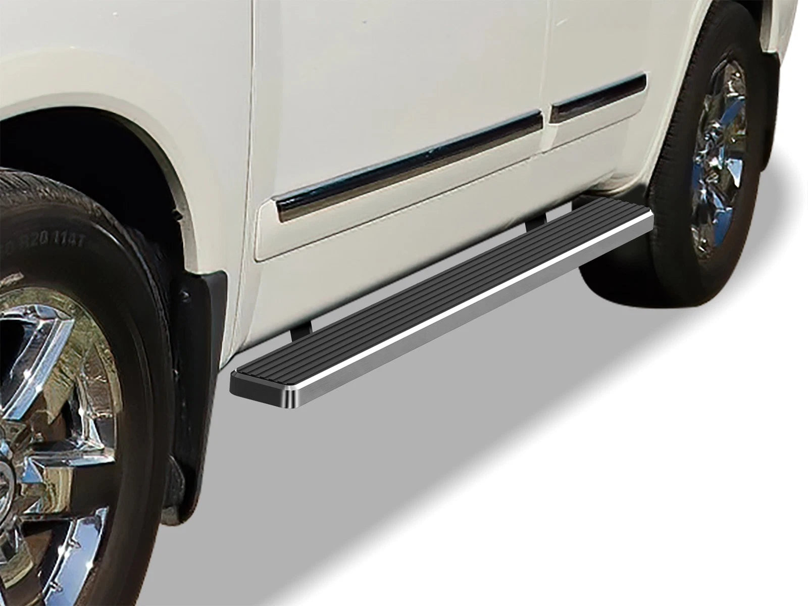 5-Inch Stainless Steel Running Boards for Nissan Armada (2004–2016)