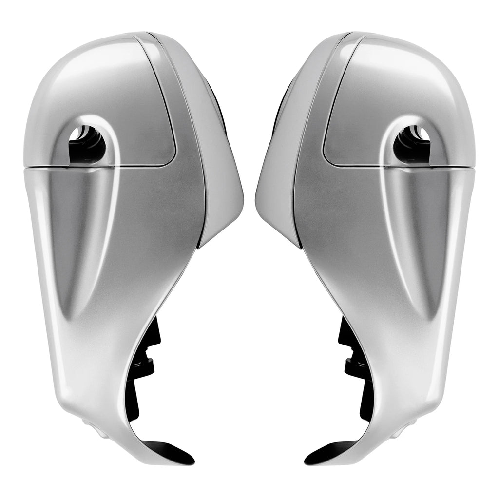 Lower Vented Fairings for Harley Road Glide (2014–2023) - Brilliant Silver Pearl