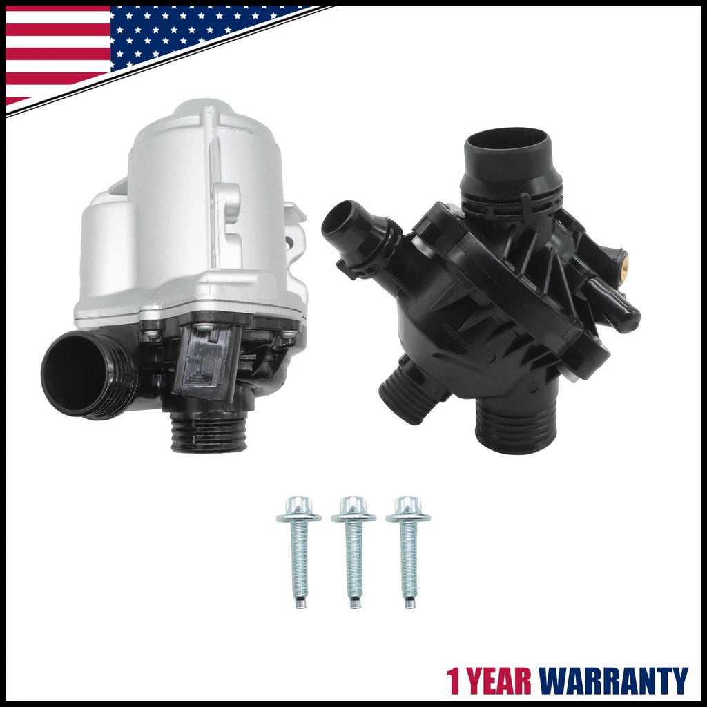 Electric Water Pump with Thermostat for BMW 135i 135is 335i 335xi X3 X5 X1 535i (2007–2013)