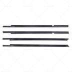 4X Window Weatherstrips Trim Belt Set for Mitsubishi Lancer (2008–2017)