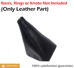 Manual Shift Boot Cover for Honda CRX (1984–1987) Black PVC Leather