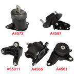 5pcs Engine Motor & Trans Mounts for Honda Accord L4 2.4L (2008–2012)
