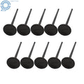 Set of 10 Exhaust Valves for Volvo C30/70 S40/60/70/80 V50/70 XC70 (9454610)
