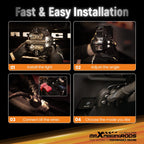 Set of 2 LED Driving Lights for Jeep
