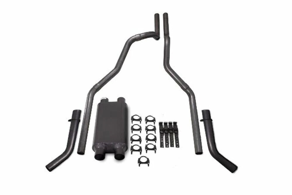 2.5" Dual Exhaust for Chevy GMC 2500 (2000–2006)