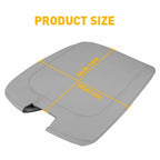 Leather Center Console Armrest Lid Cover for Dodge Ram (2013–2018) Gray