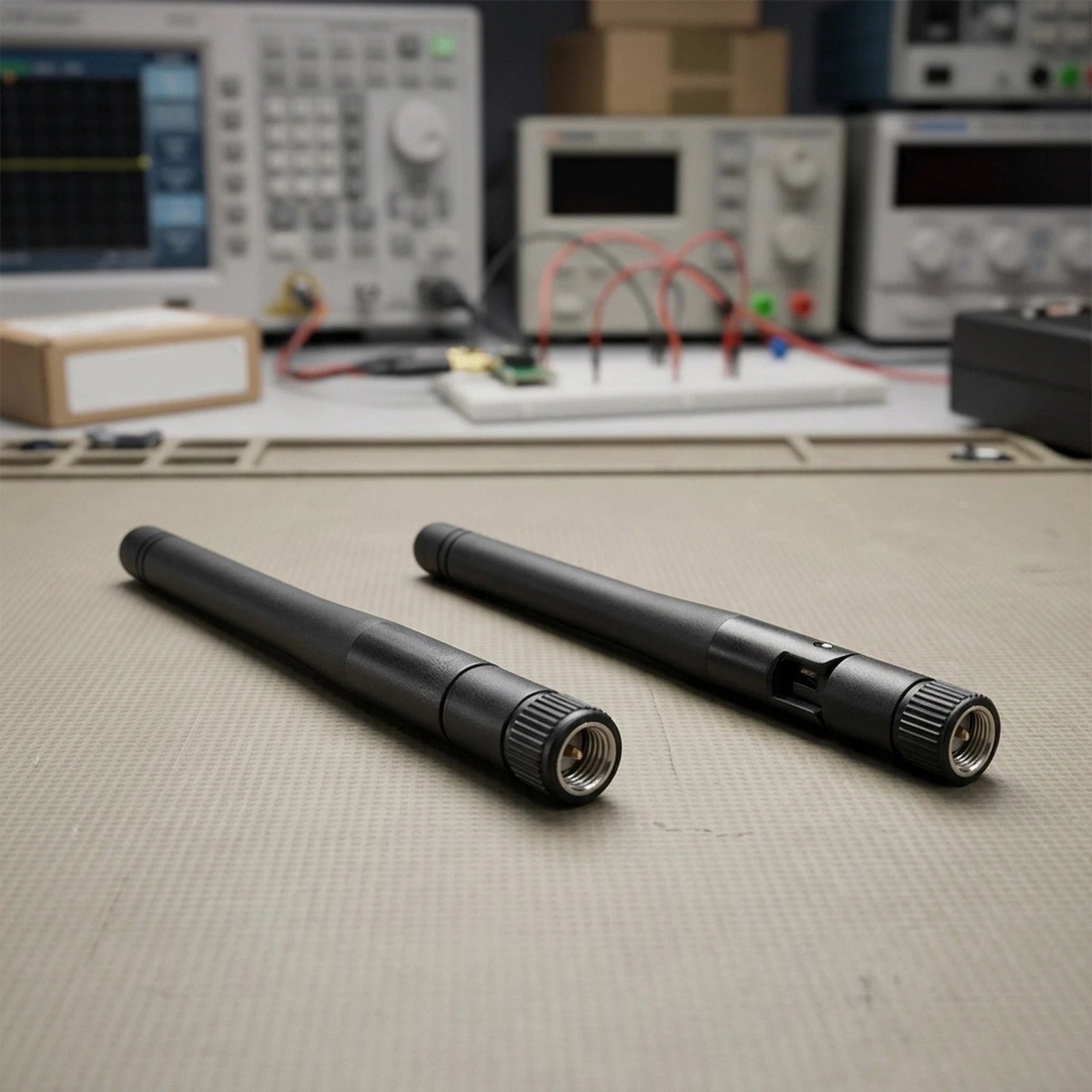 2 Pack 2dBi Antennas for SMA Male Connector (433MHz)
