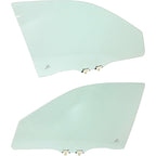 Set of 2 Door Glass for Honda Civic 4-Door (2001–2005)