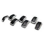 Chrome Honeycomb Grille Inserts Cover Trim for Jeep Cherokee (2014-2018)