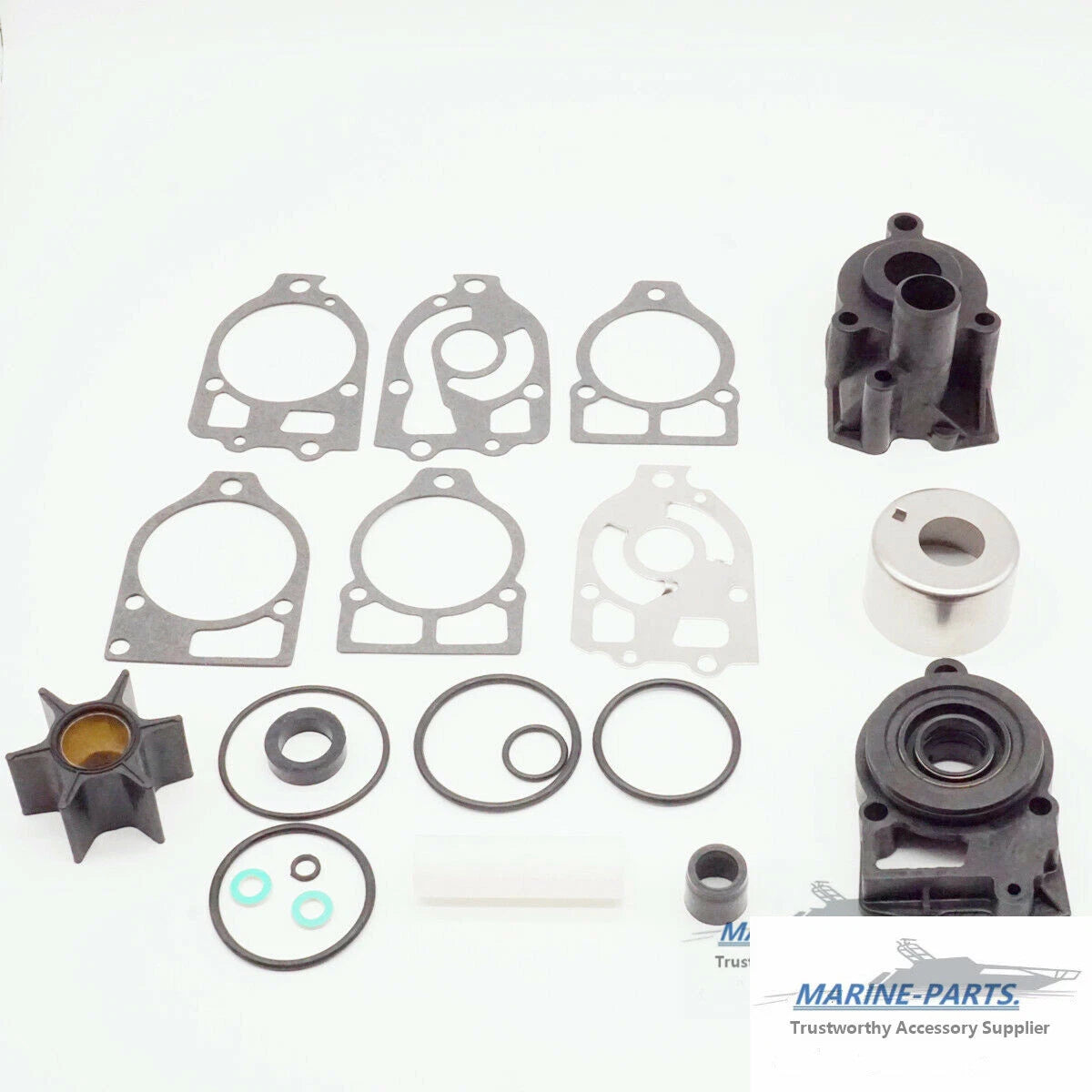 Water Pump Impeller Kit for Mercruiser Alpha One (46-96148A8, 46-44292A3)