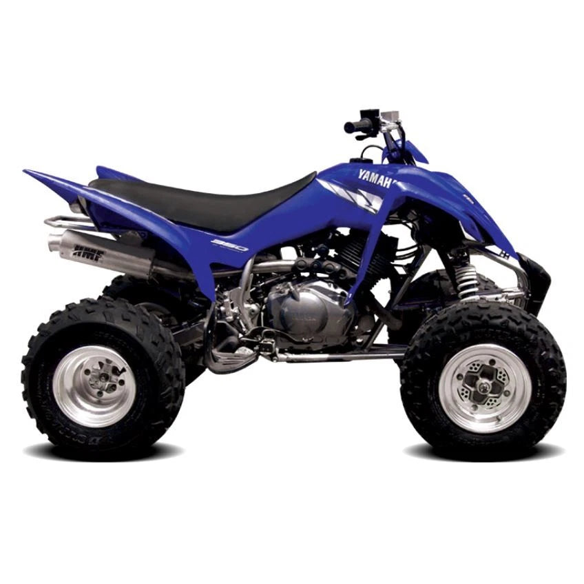 HMF Blackout Slip On Exhaust for Yamaha Raptor 350 (2004–2013)