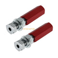 2X Quick-Release Flag Pole Holder Mount for ATV UTV Dirt Bike (Fits )