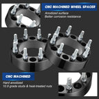2" Wheel Spacers 8x6.5 (9/16" Studs) for Ram 2500/3500 & F-250/F-350 (2020–2026)