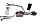 2.5" Dual Exhaust Kit for Dodge Dakota (1987–1996) - Flowmaster Super 10 Black