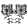 Rear Left Right Brake Calipers w/Bracket for Toyota Corolla 2009-18 Matrix 09-14
