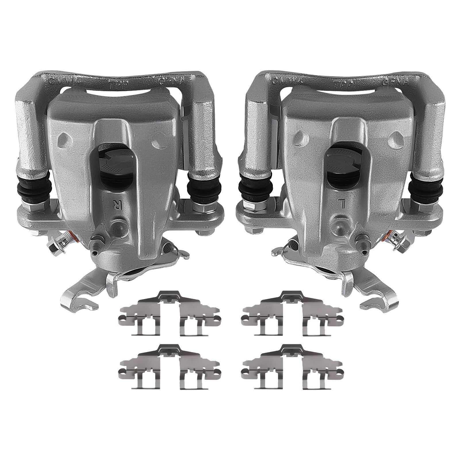 Rear Left Right Brake Calipers w/Bracket for Toyota Corolla 2009-18 Matrix 09-14