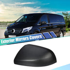 Matte Black Rearview Mirror Cap for Mercedes Vito W447 (2014–Present)