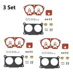 3X Carburetor Kit 6E5-W0093-06-00 for Yamaha Outboard V-4 (Year Range)