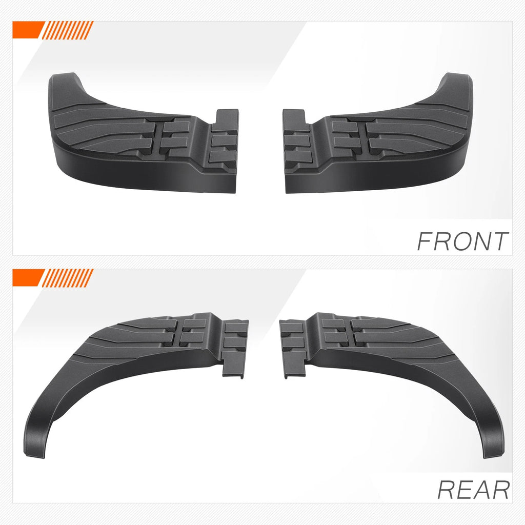Set of 2 Rear Bumper Side Step Pads for Toyota Tundra (2007–2013)