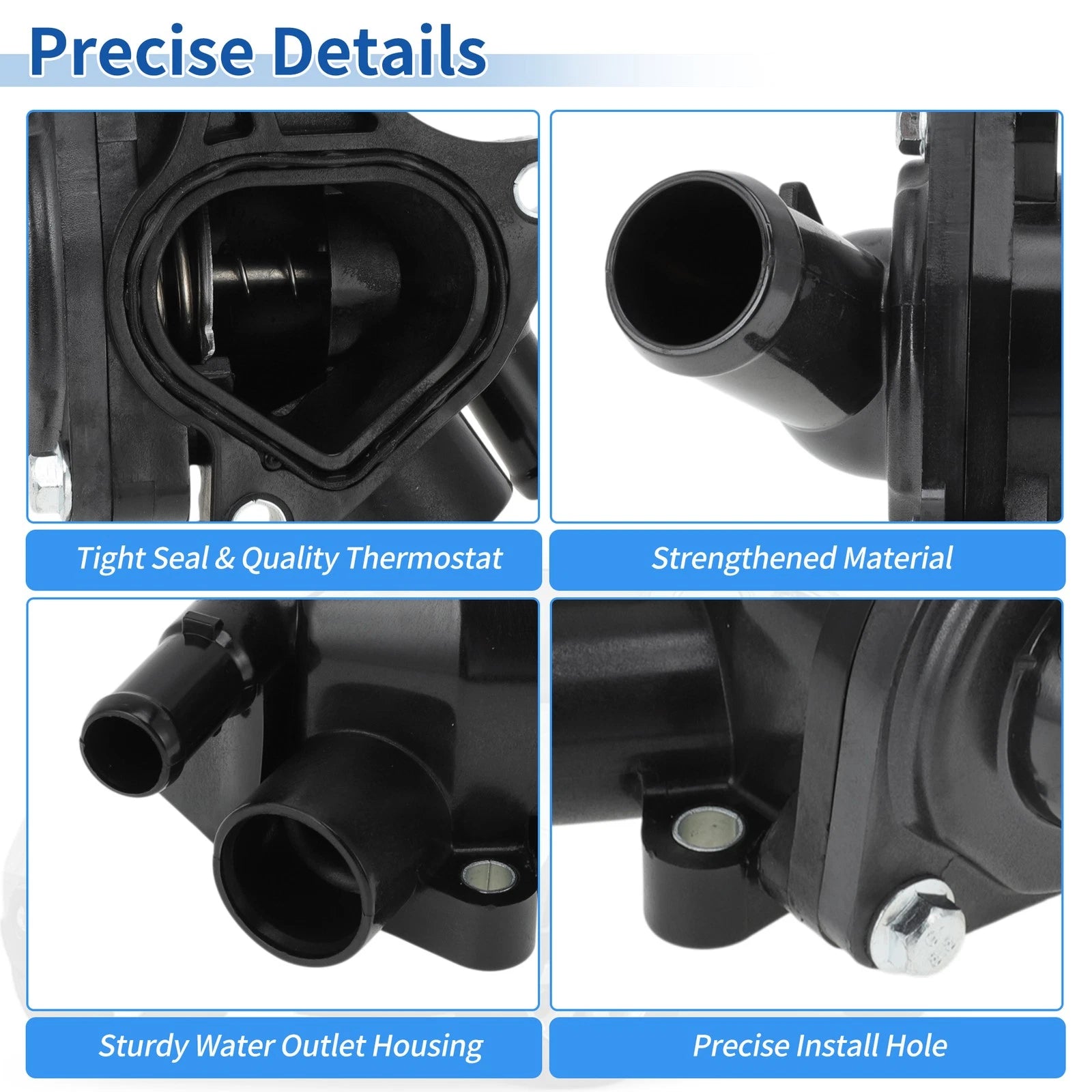 Engine Coolant Thermostat Housing Assembly for Honda CR-V, Acura RSX (2002–2006)