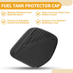 Fuel Tank Door Cap for Toyota Prius (2024–2025) Fuel Filler Flap Cover Black