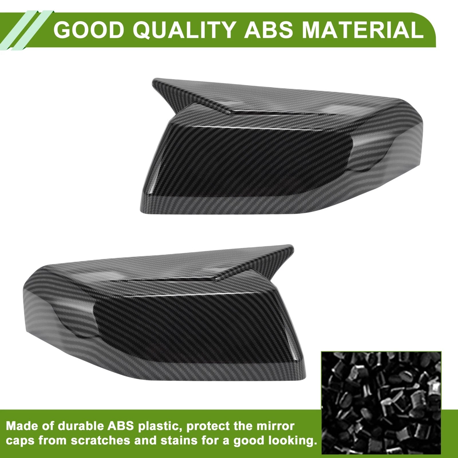 1 Pair Mirror Cover Cap for Chevrolet Colorado (2023–2025)