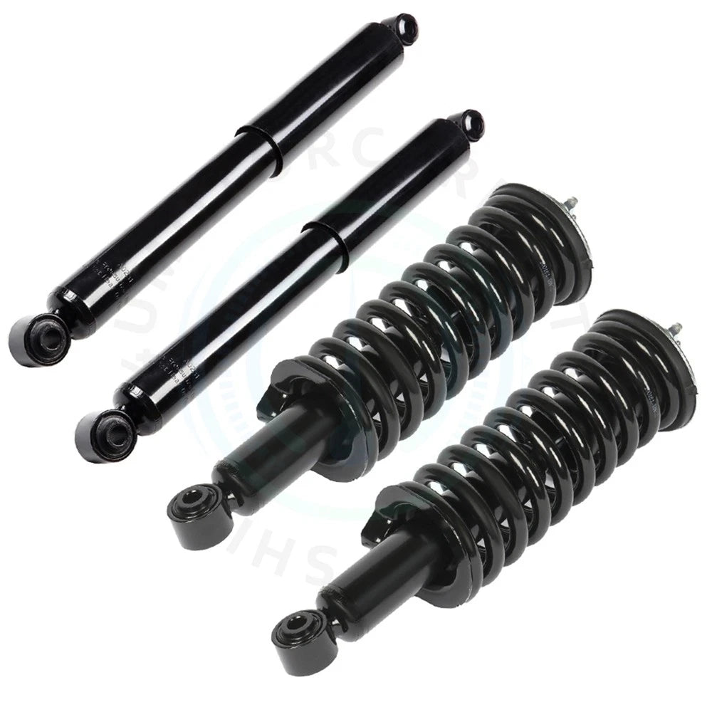 Set of 4 Struts and Shocks for Nissan Frontier 4WD (2005–2014)