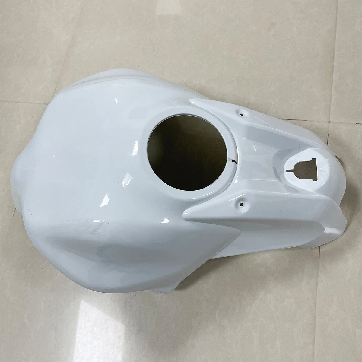 Unpainted ABS Fuel Gas Tank Cover for Kawasaki Ninja 650 (2017–2025)