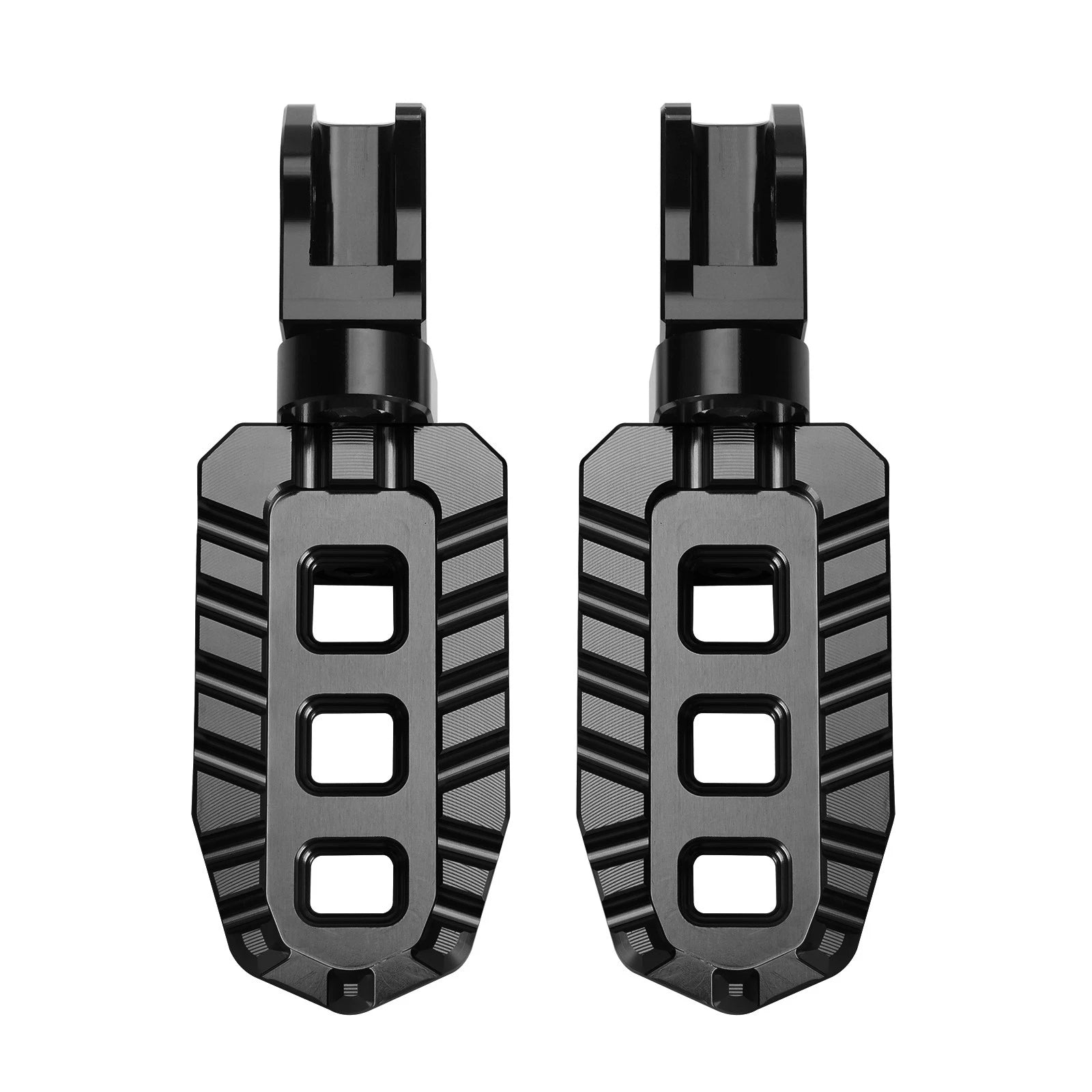 Front Footrests Foot Pegs for Kawasaki KLX230S KLX230R (2020–2025) Black