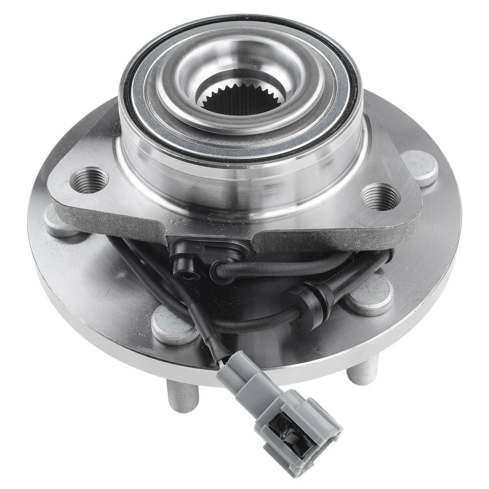 Set of 2 Front Wheel Hub & Bearing Assembly for Infiniti QX56 (2008–2010)