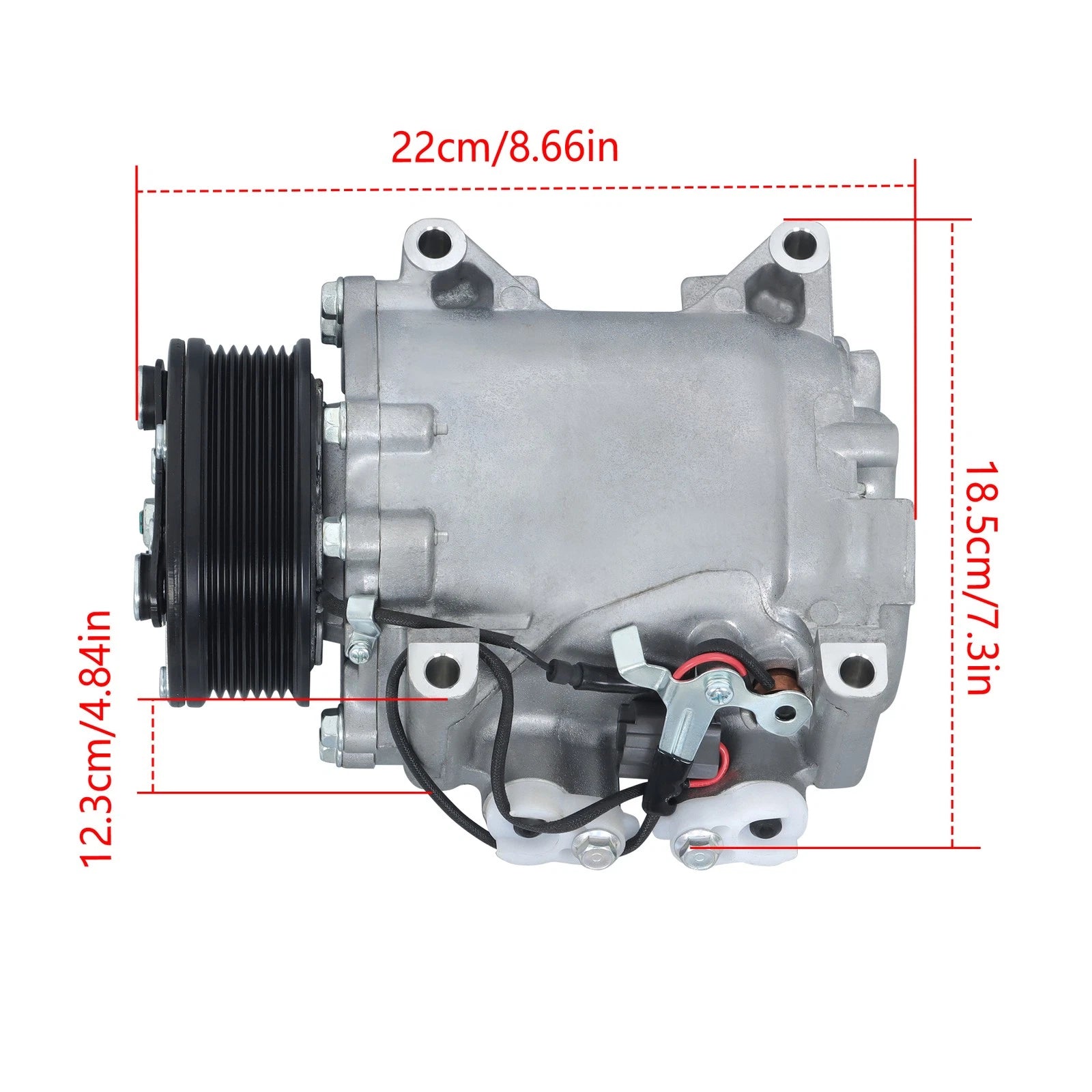 A/C Compressor & Clutch for Acura RSX (2002-2006) Honda Civic (2002-2005)