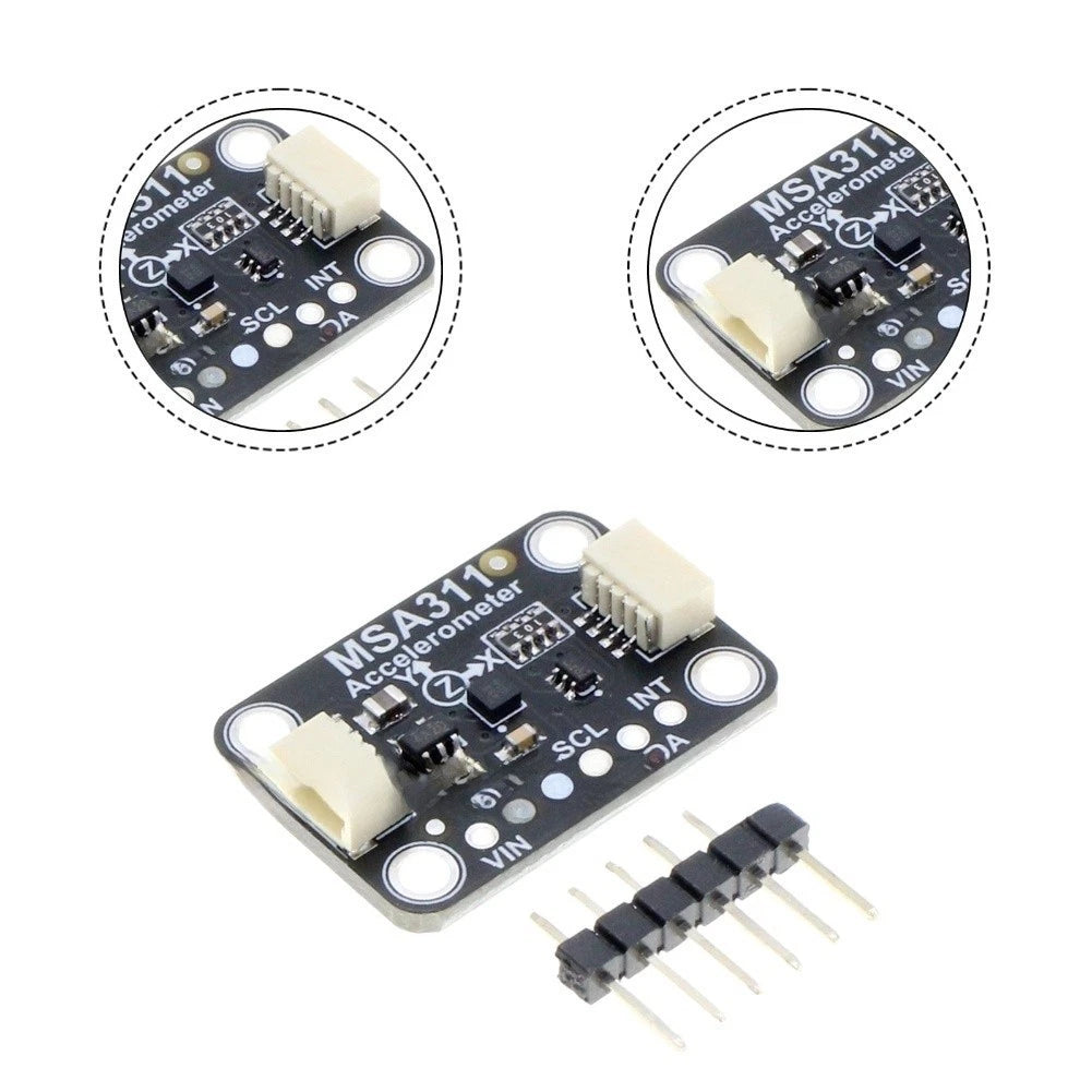 MSA311 Accelerometer Module for Industrial Vibration Monitoring (I2C)