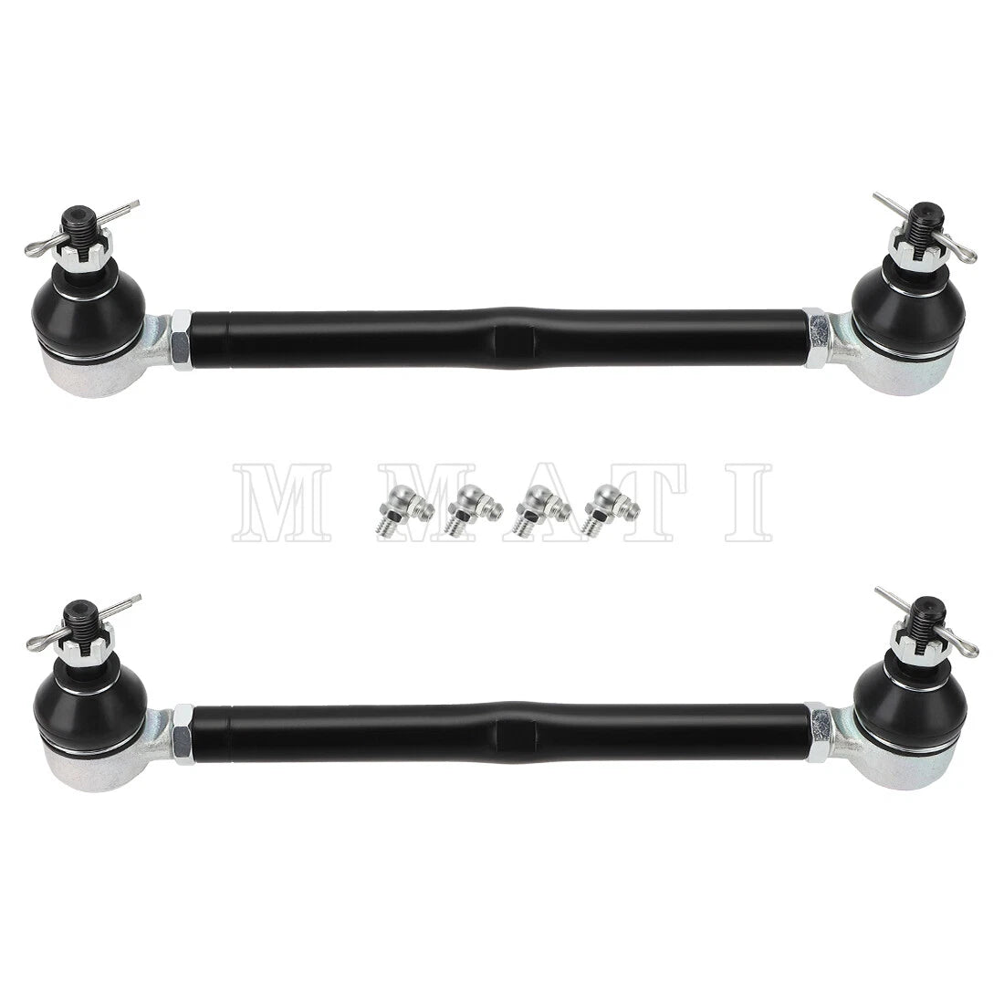 2Pcs Steering Tie Rod & Shaft Assembly for EZGO TXT Medalist (1994–2001)