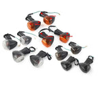 Clear Front Rear Turn Signal Lights for Kawasaki Ninja ZX12R ZX9R ZX7R (2000-2006)