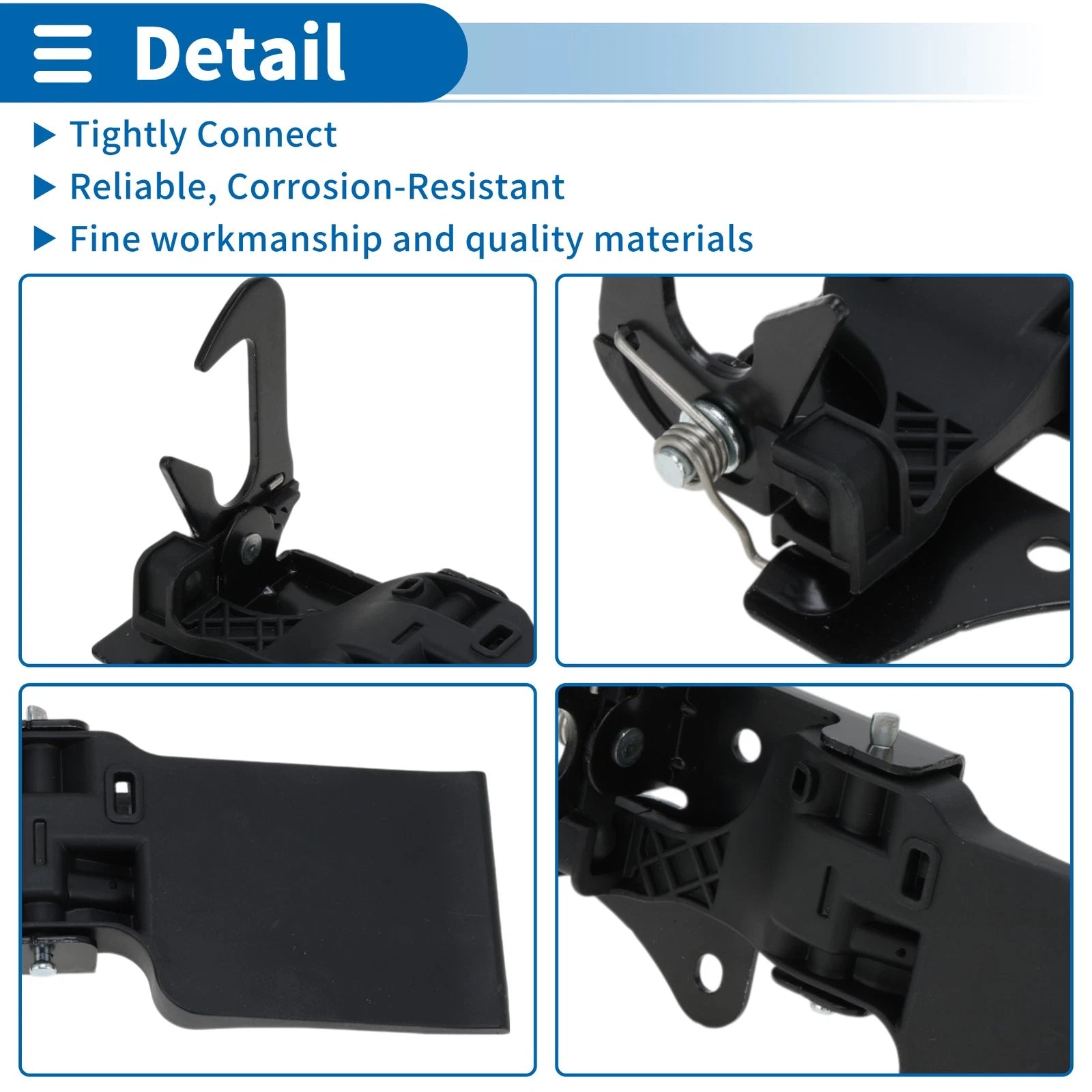 Hood Latch Assembly for Audi Q3 (2011–2018) No. 8U0823480A/B/C