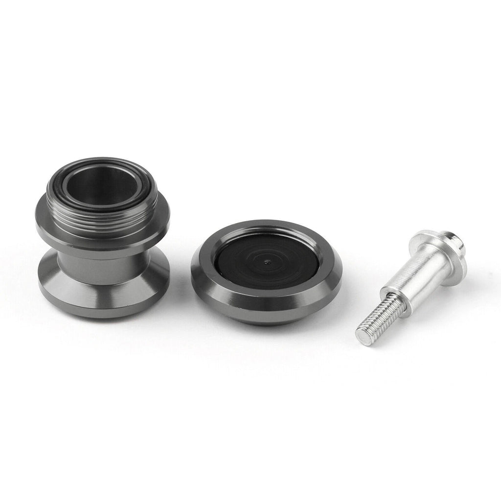 Pair of 6mm Swingarm Sliders Spools for Yamaha MT01 MT09 YZF-R3 R1 (2001–2023)