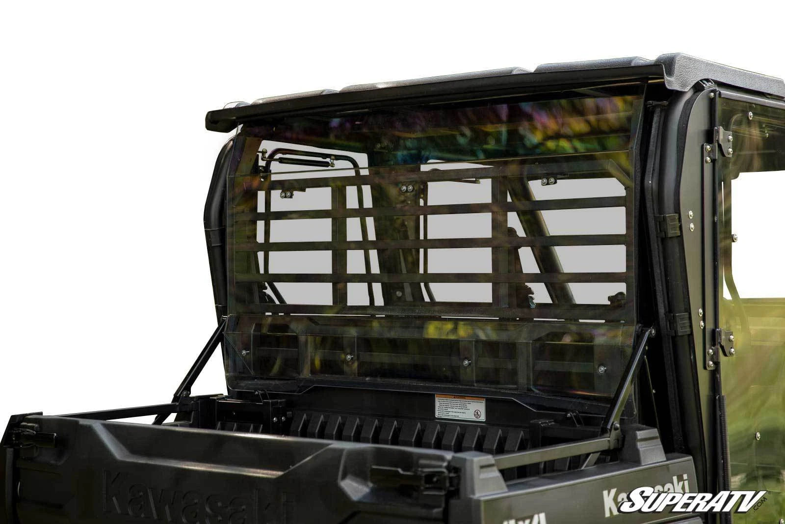 Light Tint Rear Windshield for Kawasaki Mule Pro FXT/DXT (2015–2023)