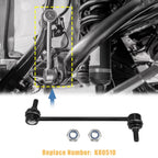 2pcs Front Sway Bar Links for Kia Sportage (2005–2010) 548301F000 548302