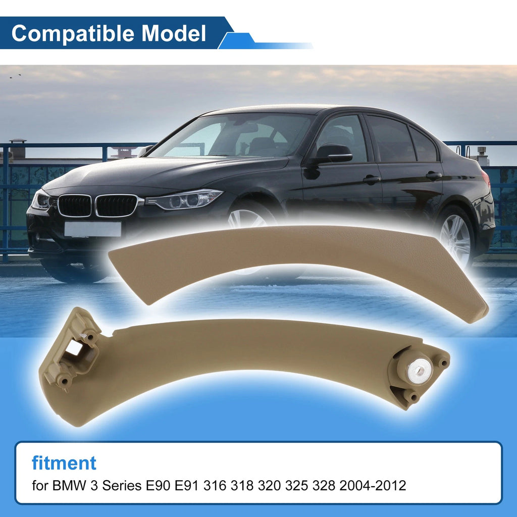 Inner Door Panel Handle for BMW 3 Series E90 E91 (2004–2012) No. 51417230851 Beige