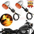 Set of 4 Turn Signal Blinker Indicator Lights for Honda Suzuki Yamaha