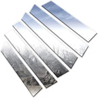 Luxury FX Stainless Steel Pillar Post Trim 6pc for Nissan Rogue (2014–2020)