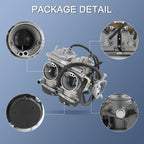 Carburetor & Fuel Valve Petcock for Yamaha Raptor 660R (2001–2005)