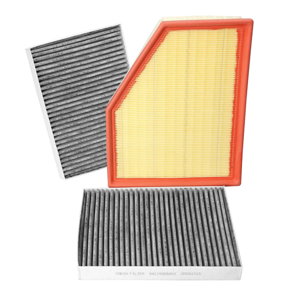 3X Engine Cabin Air Filters for BMW X5 X6 X7 530i 540i 840i (2017–2024) 13718577170